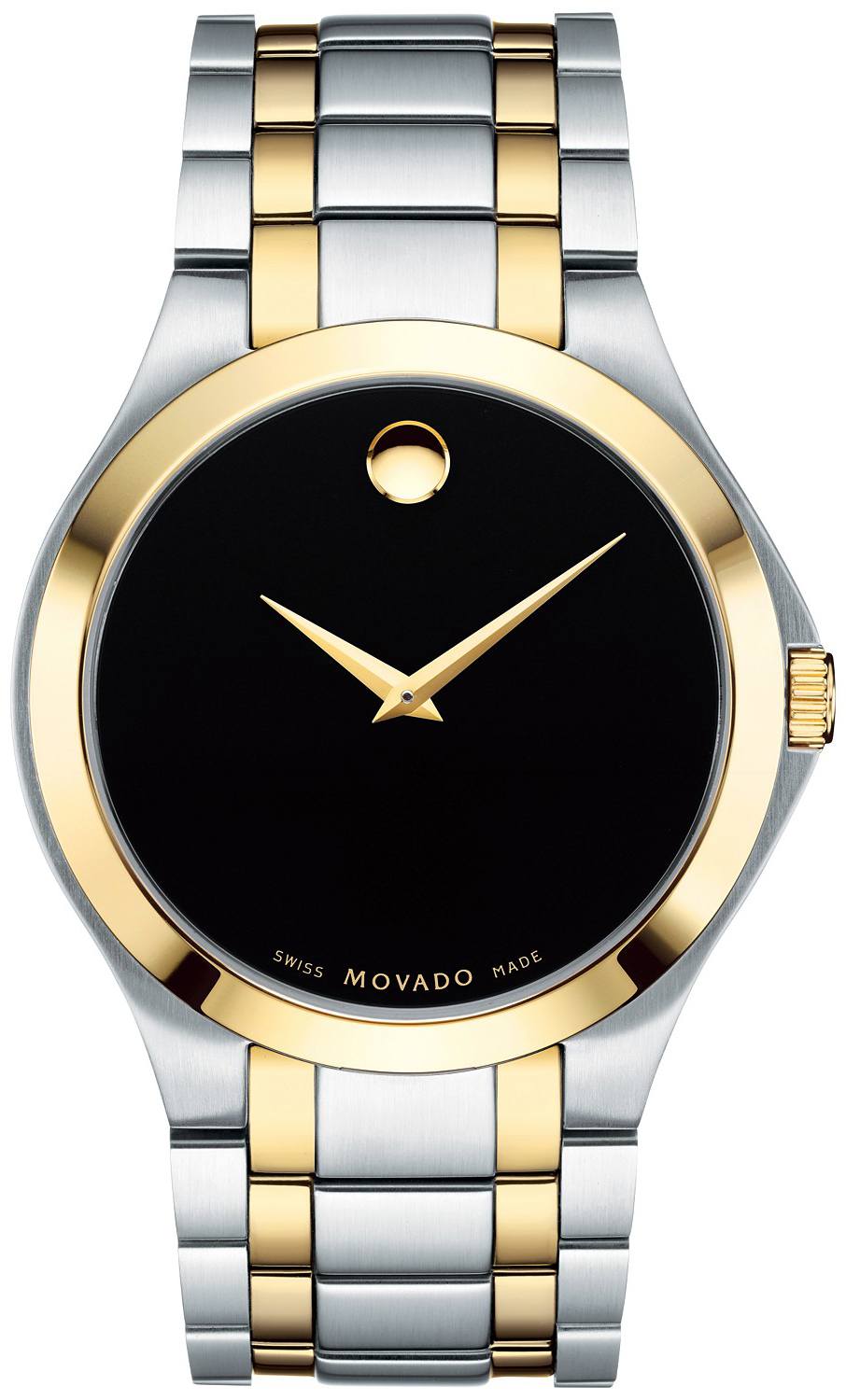Movado Serio Men's Gold Watch 0607284