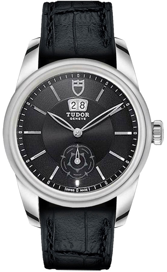 Tudor Glamour Double Date Automatic Men's Watch M57000-Black