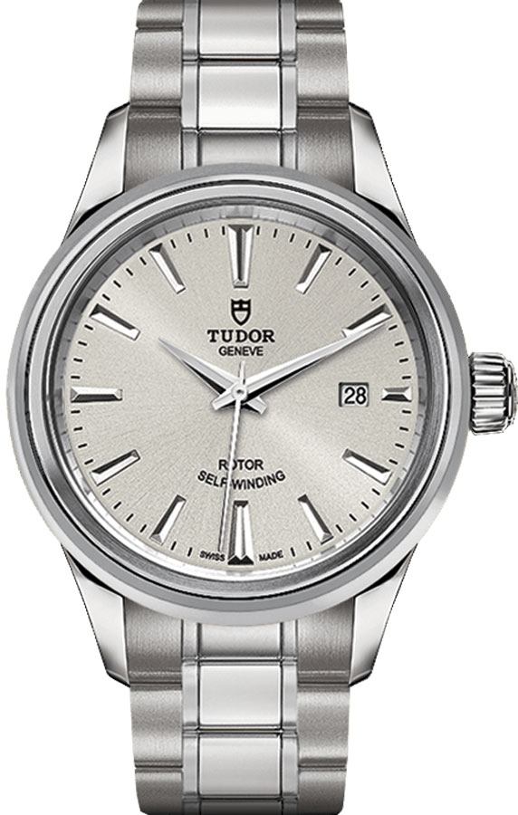 Tudor Style Silver Dial Women's Watch M12100-0001