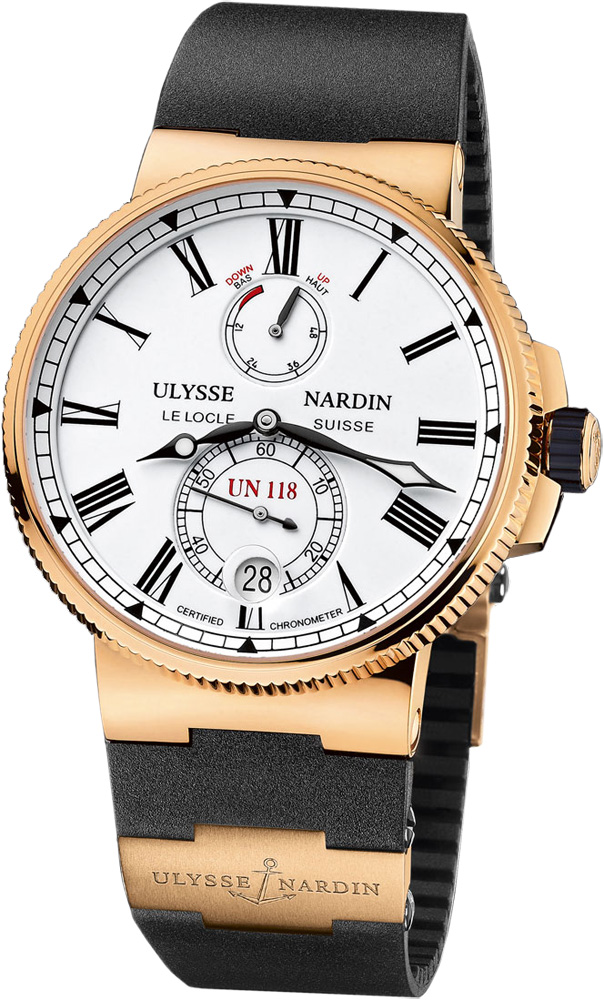 Ulysse Nardin Marine Chronometer Manufacture Limited Edition Men's Watch 1186-122-3/40