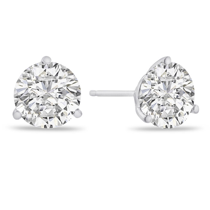 5.19 Carat Diamond Martini-Set Diamond Stud Earrings,  by SuperJeweler