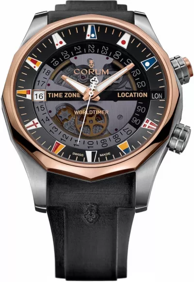 Corum Admiral Legend 47 Worldtimer Men's Watch 637.101.05/F371 AN01