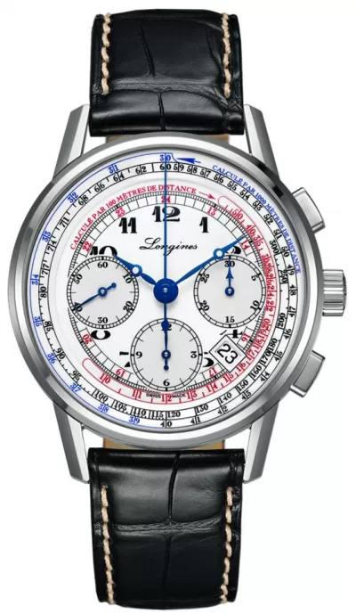 Longines Heritage Tachymeter Chronograph Men's Watch L2.781.4.13.2