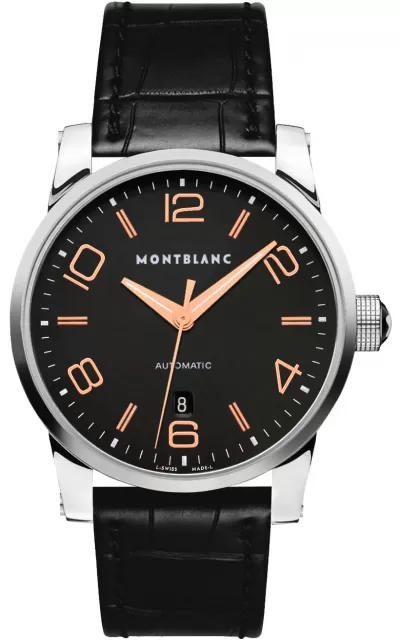 MontBlanc TimeWalker Black Dial Men's Watch Lowest Price 101551