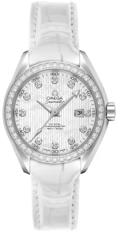 Omega Seamaster Aqua Terra Diamond Women's Watch 231.18.34.20.55.001