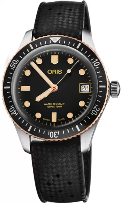 Oris Divers Sixty-Five 36mm Steel Men's Watch 73377474354RS