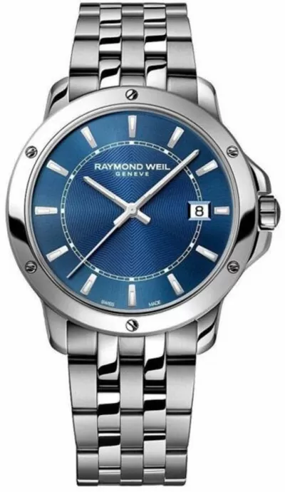 Raymond Weil Tango Blue Dial Men's Watch 5591-ST-50001