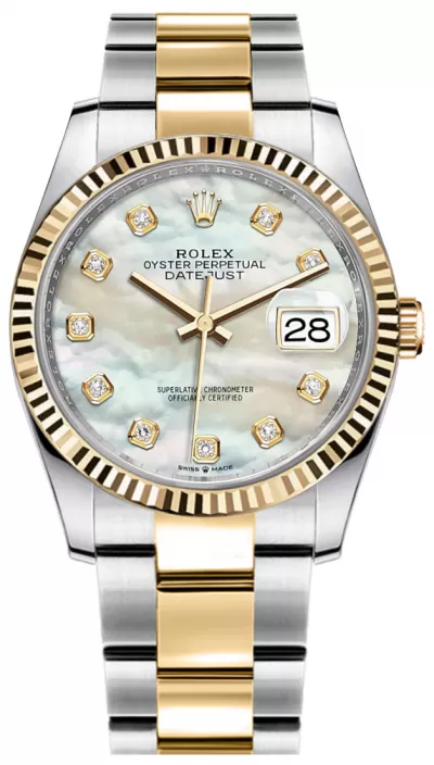 Rolex Datejust 36 Mother of Pearl Women's Watch 126233