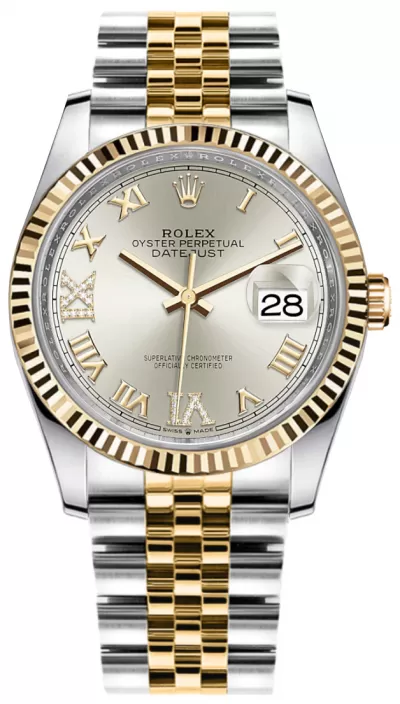 Rolex Datejust 36 Silver Dial Watch 126233