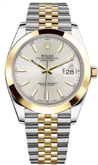 Rolex Datejust 41 Silver Dial Men's Watch 126303