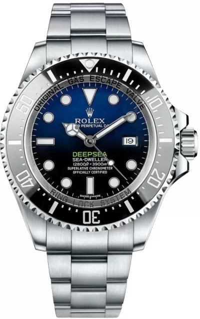 Rolex Deepsea D-Blue Dial Luxury Men's Watch 116660