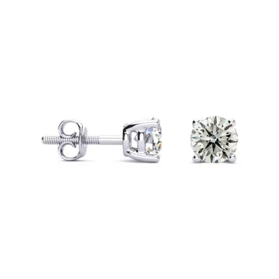 1.25 Carat Classic Quality Diamond Stud Earrings in Platinum,  by SuperJeweler