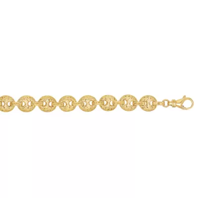 14k Yellow Gold (0.9 g) Mariner Link Bracelet, 7.5 Inches by SuperJeweler