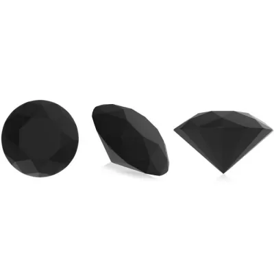 4 Carat Loose Black Diamond by SuperJeweler